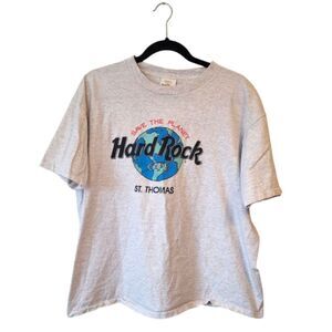 Vintage Hard Rock Cafe St. Thomas Logo T-Shirt Size XL